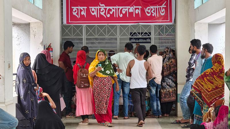 পাল্লা দিয়ে বাড়ছে প্রাণঘাতী হাম-ডেঙ্গু