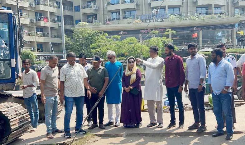 পর্যটন নগরীর জলাবদ্ধতা নিরসনে উদ্যোগ