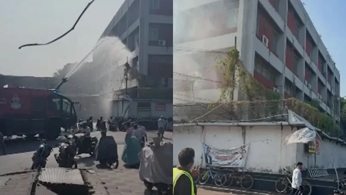 শাহজালাল বিমানবন্দরের স্টোর বিল্ডিংয়ে আগুন