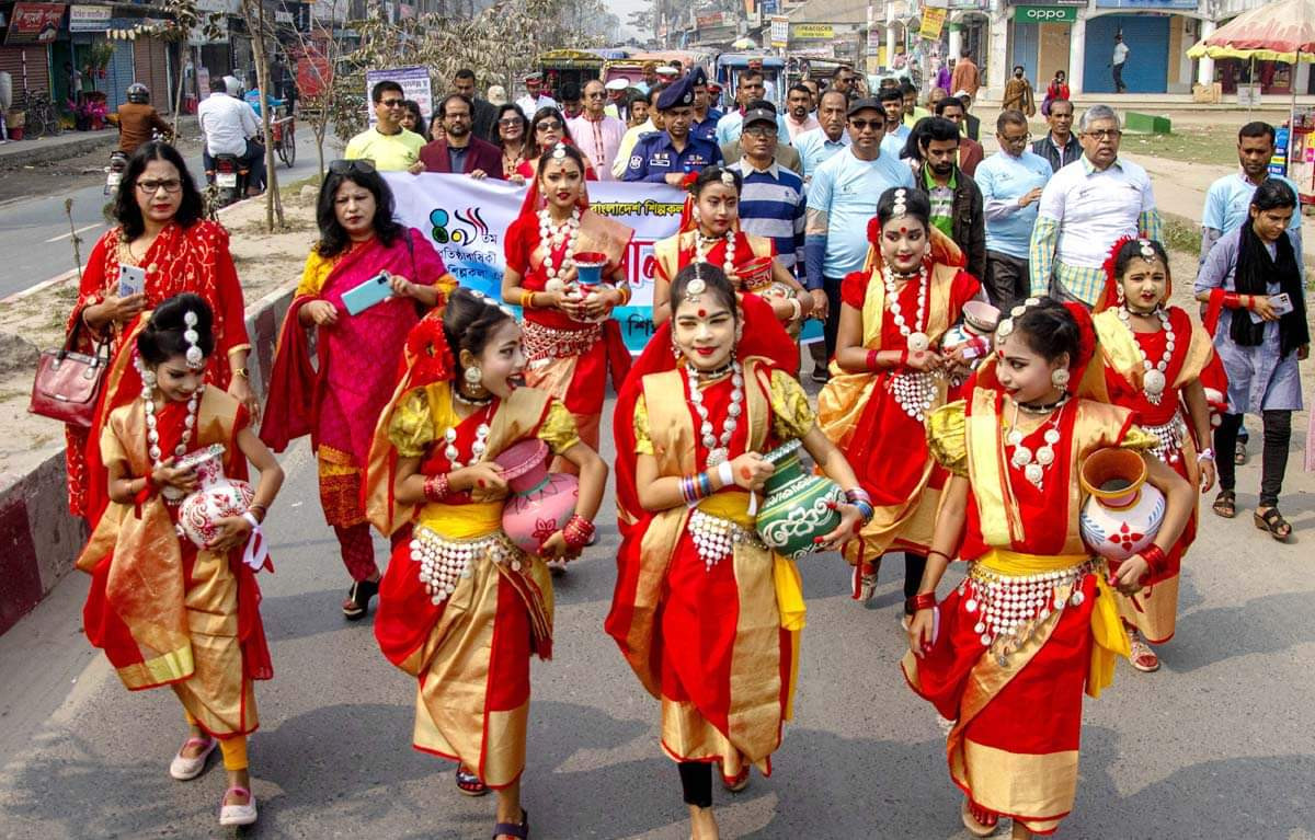 গাইবান্ধায় শিল্পকলা একাডেমির প্রতিষ্ঠা বার্ষিকী পালিত।